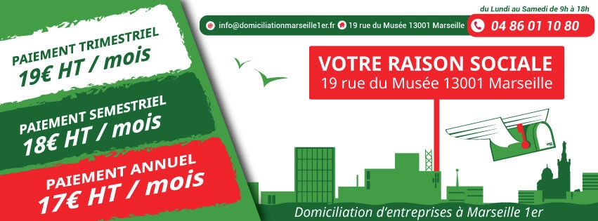 Domiciliation dans le quartier de Noailles